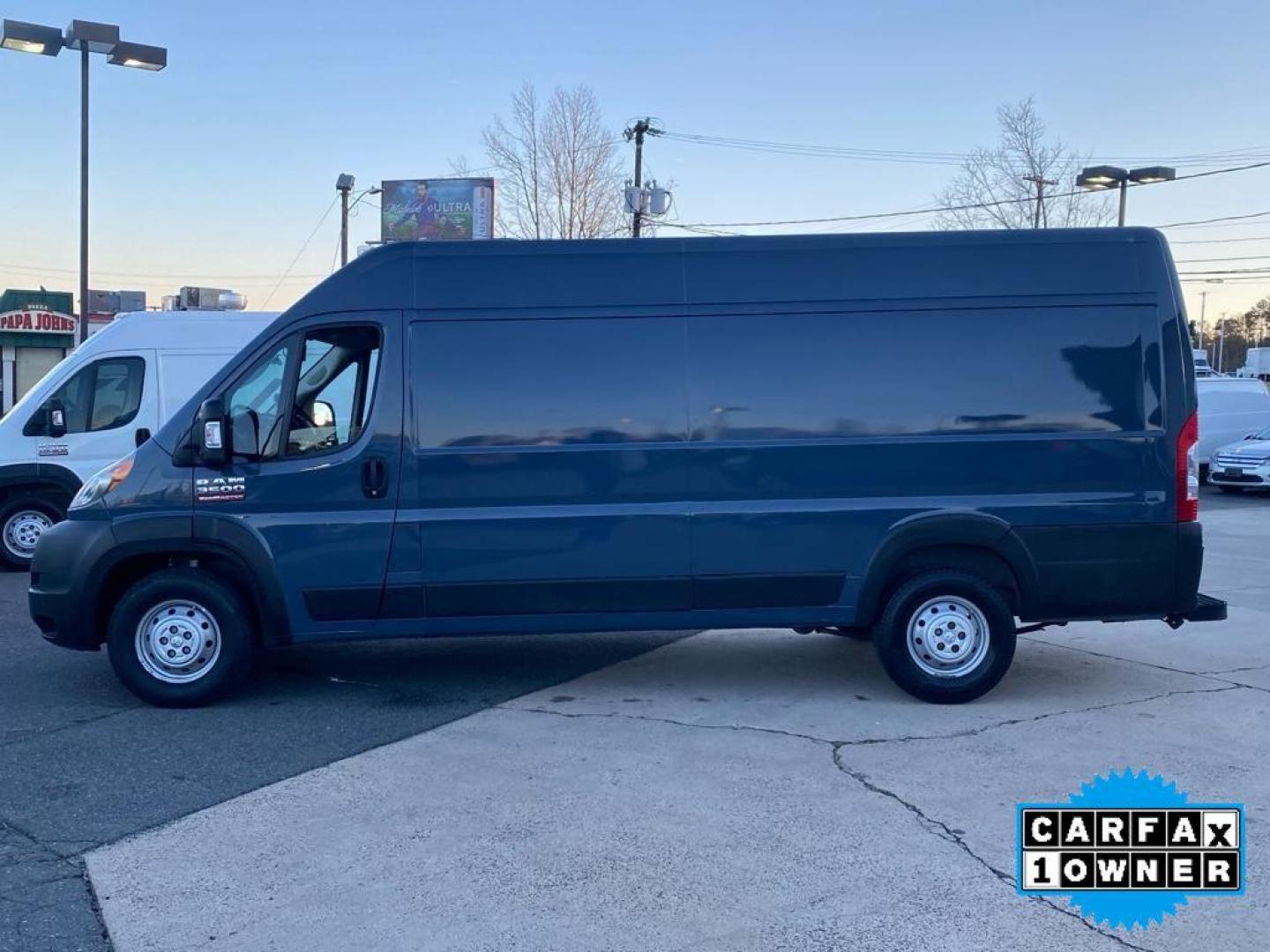 2020 Granite Crystal Metallic Clearcoat /Black Ram ProMaster 3500 High Roof (3C6URVJG1LE) with an V6, 3.6L engine, 6-speed automatic transmission, located at 3147 E Independence Blvd, Charlotte, NC, 28205, 35.200268, -80.773651 - <b>Equipment</b><br>Bluetooth technology is built into this 2020 Ram ProMaster 3500 , keeping your hands on the steering wheel and your focus on the road. Good News! This certified CARFAX 1-owner vehicle has only had one owner before you. See what's behind you with the back up camera on this vehicle - Photo#8