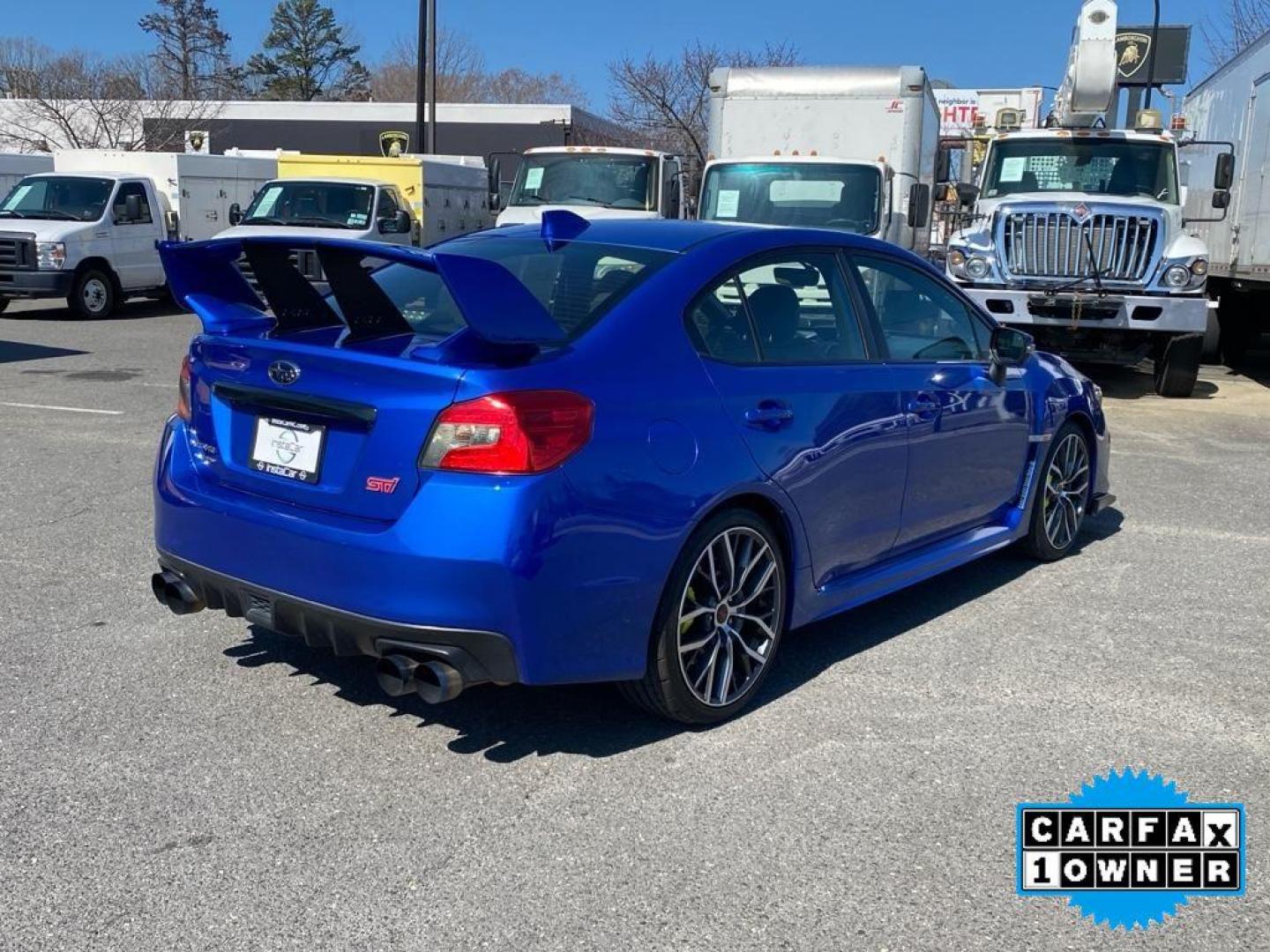 2020 WR Blue Pearl /Black Subaru WRX STI STI (JF1VA2E6XL9) with an 4 Cyl, 2.5L engine, 6-speed manual transmission, located at 3147 E Independence Blvd, Charlotte, NC, 28205, 35.200268, -80.773651 - Discover the exhilaration of driving with this exceptional 2020 Subaru WRX STI, a performance-oriented sedan that seamlessly combines power and precision. Equipped with a robust 4-cylinder, 2.5-liter turbocharged engine, this all-wheel-drive vehicle delivers dynamic handling and impressive accelerat - Photo#11