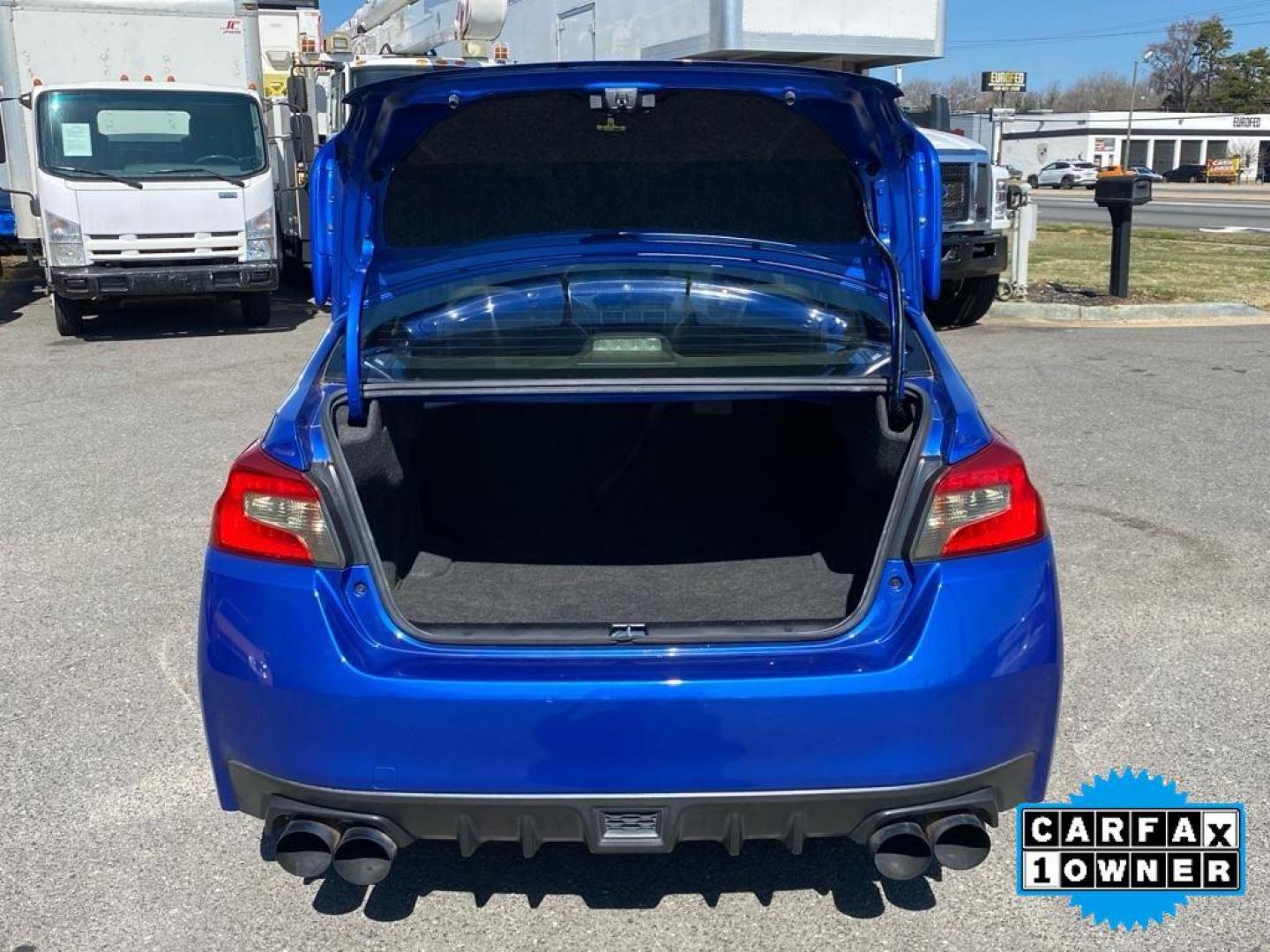 2020 WR Blue Pearl /Black Subaru WRX STI STI (JF1VA2E6XL9) with an 4 Cyl, 2.5L engine, 6-speed manual transmission, located at 3147 E Independence Blvd, Charlotte, NC, 28205, 35.200268, -80.773651 - Discover the exhilaration of driving with this exceptional 2020 Subaru WRX STI, a performance-oriented sedan that seamlessly combines power and precision. Equipped with a robust 4-cylinder, 2.5-liter turbocharged engine, this all-wheel-drive vehicle delivers dynamic handling and impressive accelerat - Photo#28