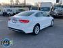 2015 Bright White Clearcoat /Black Chrysler 200 Limited (1C3CCCAB4FN) with an 4 Cyl, 2.4L engine, 9-speed automatic transmission, located at 3147 E Independence Blvd, Charlotte, NC, 28205, 35.200268, -80.773651 - Introducing the 2015 Chrysler 200 Limited, a sophisticated blend of style and performance, now available at our dealership. This midsize sedan is powered by a fuel-efficient 4-cylinder, 2.4L engine, providing a smooth and responsive driving experience. With front-wheel drive, the Chrysler 200 Limite - Photo#12