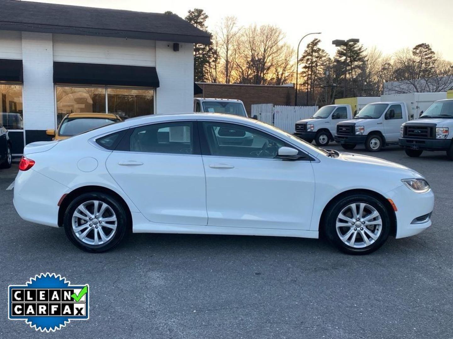 2015 Bright White Clearcoat /Black Chrysler 200 Limited (1C3CCCAB4FN) with an 4 Cyl, 2.4L engine, 9-speed automatic transmission, located at 3147 E Independence Blvd, Charlotte, NC, 28205, 35.200268, -80.773651 - Introducing the 2015 Chrysler 200 Limited, a sophisticated blend of style and performance, now available at our dealership. This midsize sedan is powered by a fuel-efficient 4-cylinder, 2.4L engine, providing a smooth and responsive driving experience. With front-wheel drive, the Chrysler 200 Limite - Photo#13