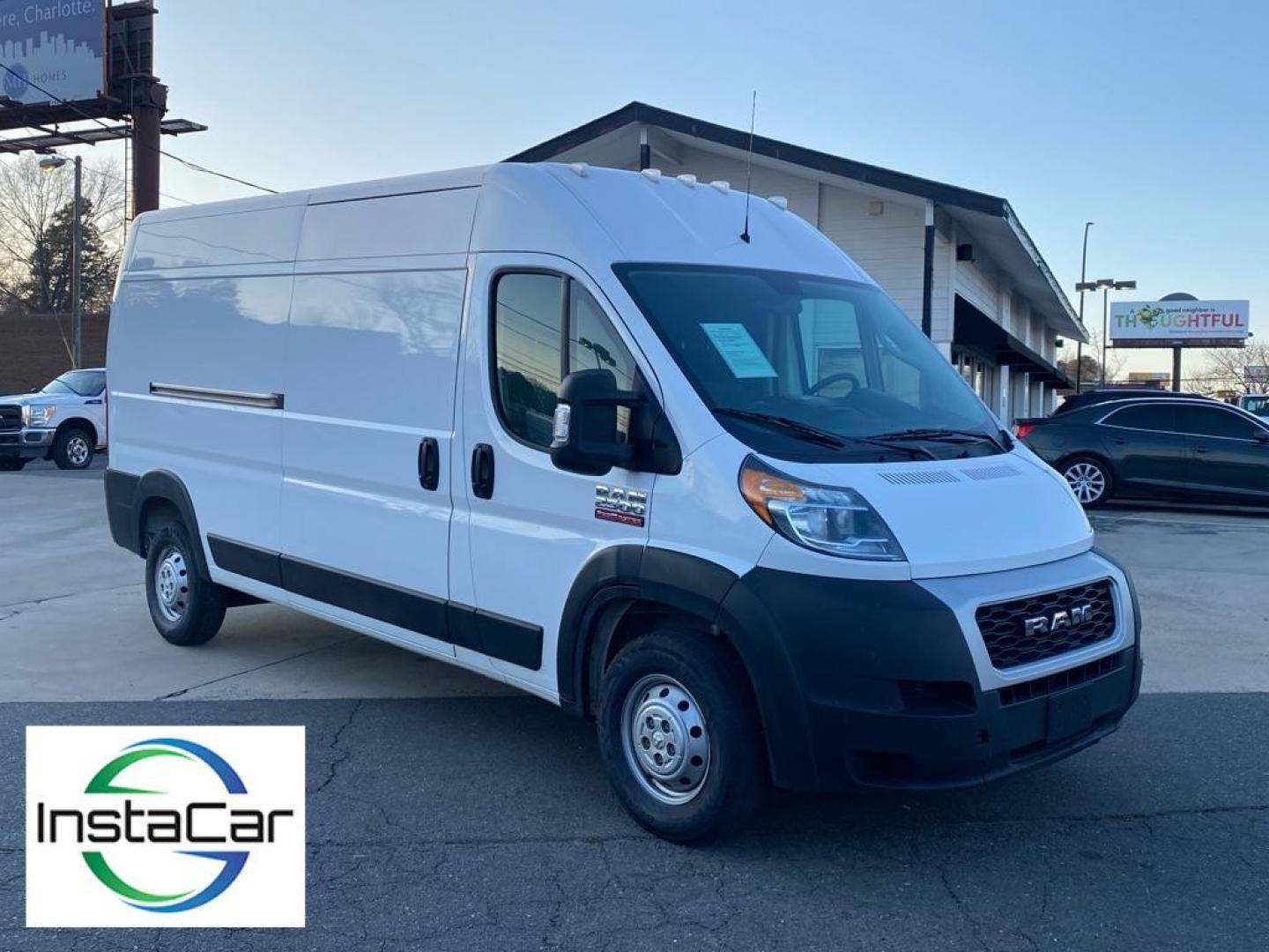 2021 Bright White Clearcoat /Black Ram ProMaster 2500 High Roof (3C6LRVDG1ME) with an V6, 3.6L engine, 6-speed automatic transmission, located at 3147 E Independence Blvd, Charlotte, NC, 28205, 35.200268, -80.773651 - Photo#6