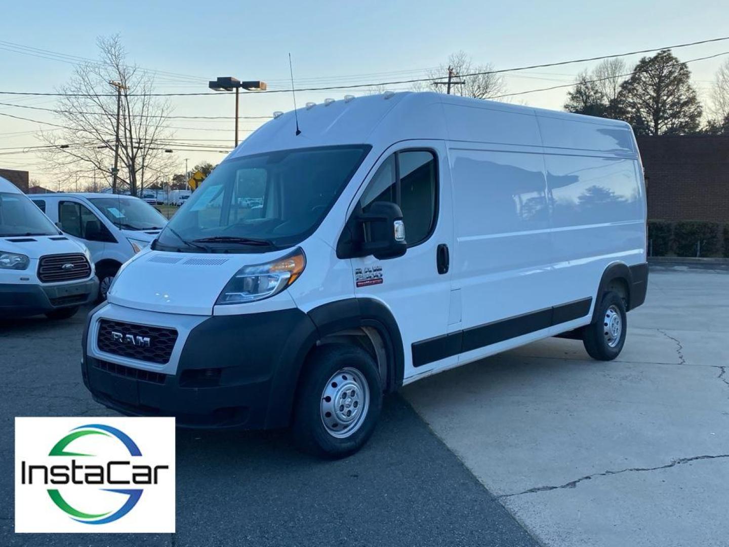 2021 Bright White Clearcoat /Black Ram ProMaster 2500 High Roof (3C6LRVDG1ME) with an V6, 3.6L engine, 6-speed automatic transmission, located at 3147 E Independence Blvd, Charlotte, NC, 28205, 35.200268, -80.773651 - Photo#8