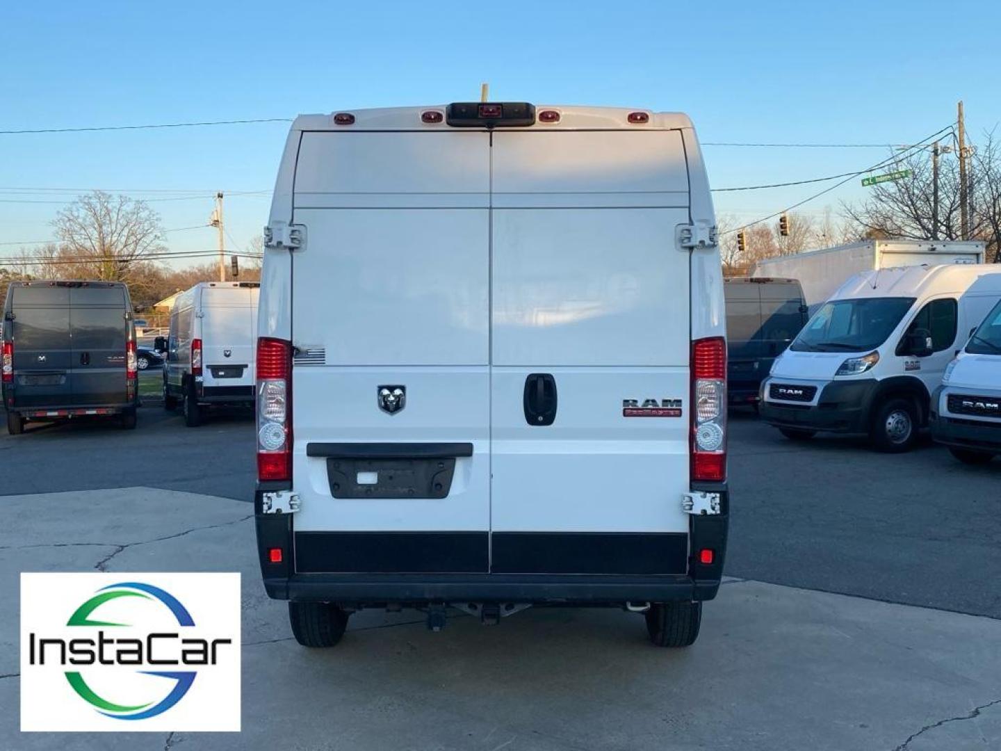 2021 Bright White Clearcoat /Black Ram ProMaster 2500 High Roof (3C6LRVDG1ME) with an V6, 3.6L engine, 6-speed automatic transmission, located at 3147 E Independence Blvd, Charlotte, NC, 28205, 35.200268, -80.773651 - Photo#11