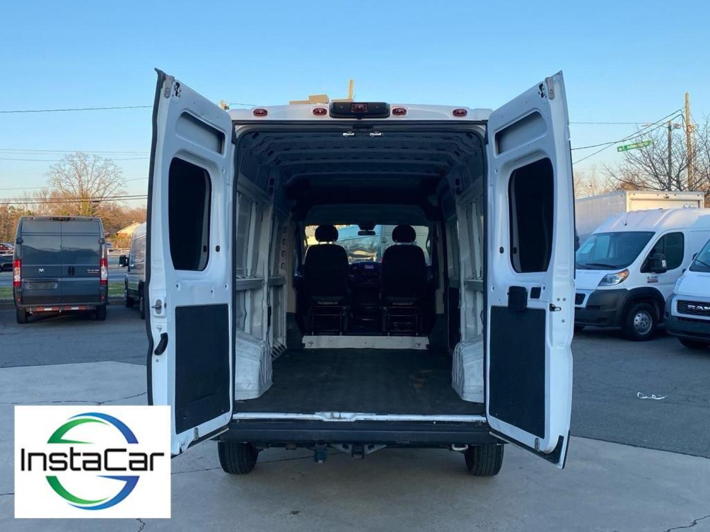 2021 Bright White Clearcoat /Black Ram ProMaster 2500 High Roof (3C6LRVDG1ME) with an V6, 3.6L engine, 6-speed automatic transmission, located at 3147 E Independence Blvd, Charlotte, NC, 28205, 35.200268, -80.773651 - Photo#25