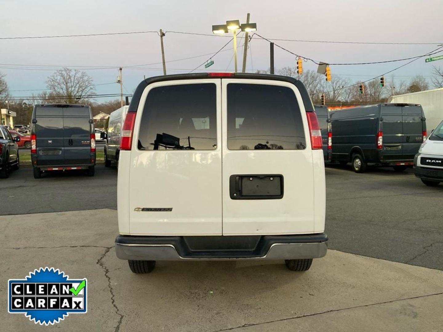 2017 Summit White /Medium Pewter Chevrolet Express LT (1GAZGPFG1H1) with an V8, 6.0L engine, 6-speed automatic transmission, located at 3147 E Independence Blvd, Charlotte, NC, 28205, 35.200268, -80.773651 - <b>Equipment</b><br>This 1 ton van has a clean CARFAX vehicle history report. Bluetooth technology is built into this 1 ton van, keeping your hands on the steering wheel and your focus on the road. The state of the art park assist system will guide you easily into any spot. This model is equipped wi - Photo#10