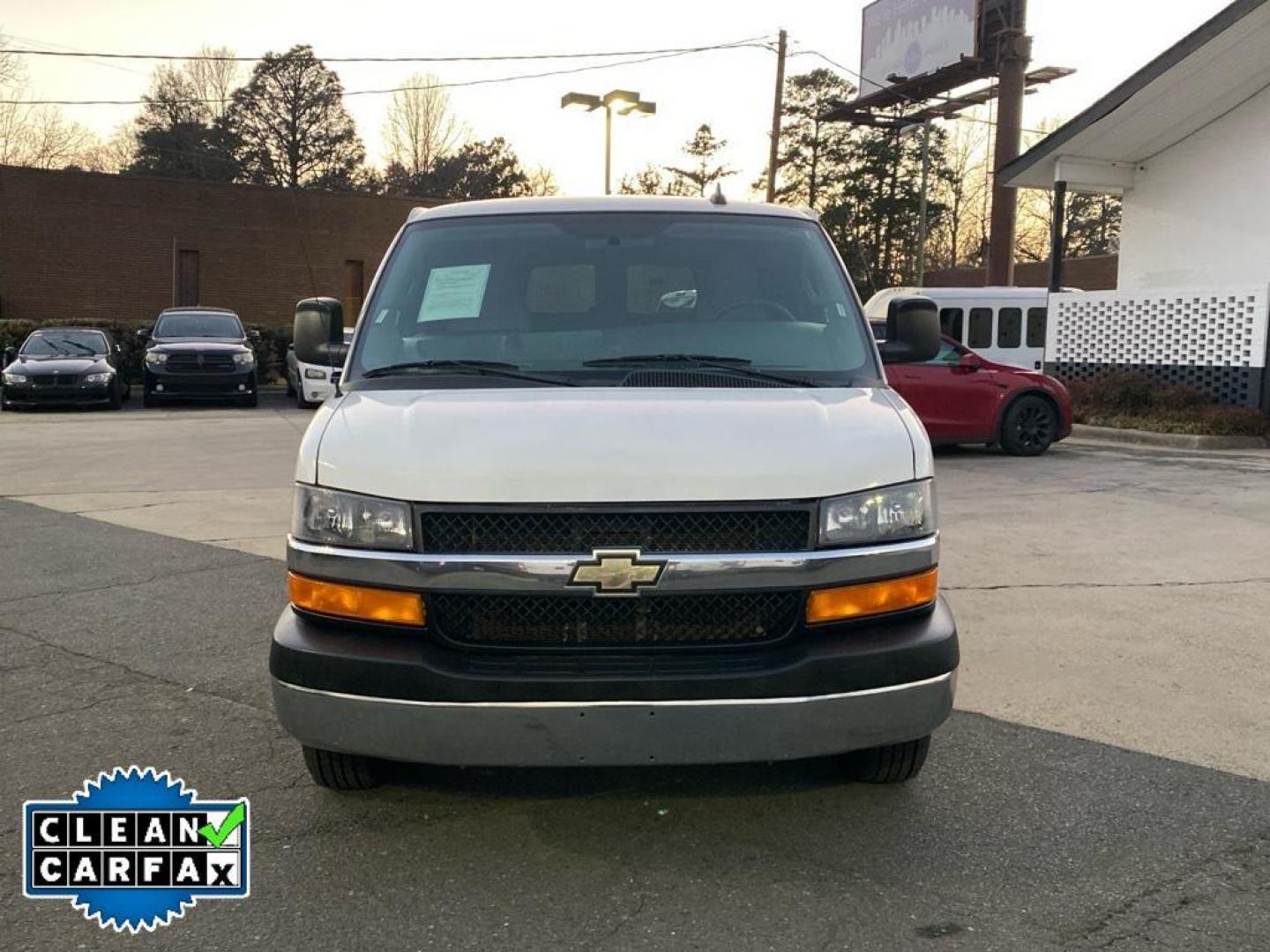 2017 Summit White /Medium Pewter Chevrolet Express LT (1GAZGPFG1H1) with an V8, 6.0L engine, 6-speed automatic transmission, located at 3147 E Independence Blvd, Charlotte, NC, 28205, 35.200268, -80.773651 - <b>Equipment</b><br>This 1 ton van has a clean CARFAX vehicle history report. Bluetooth technology is built into this 1 ton van, keeping your hands on the steering wheel and your focus on the road. The state of the art park assist system will guide you easily into any spot. This model is equipped wi - Photo#6