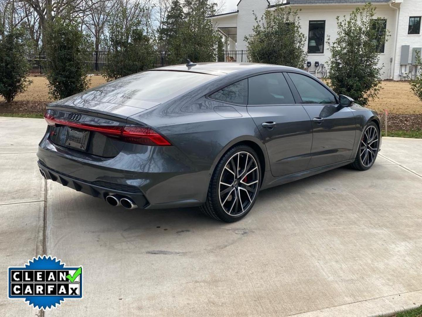 2022 Daytona Gray Pearl Effect /Arras Red Audi S7 Premium Plus (WAUPFBF25NN) with an V6, 2.9L engine, 8-speed automatic transmission, located at 3147 E Independence Blvd, Charlotte, NC, 28205, 35.200268, -80.773651 - <b>Equipment</b><br>Protect the Audi S7 from unwanted accidents with a cutting edge backup camera system. The leather seats in the vehicle are a must for buyers looking for comfort, durability, and style. Apple CarPlay: Seamless smartphone integration for the vehicle - stay connected and entertained - Photo#14