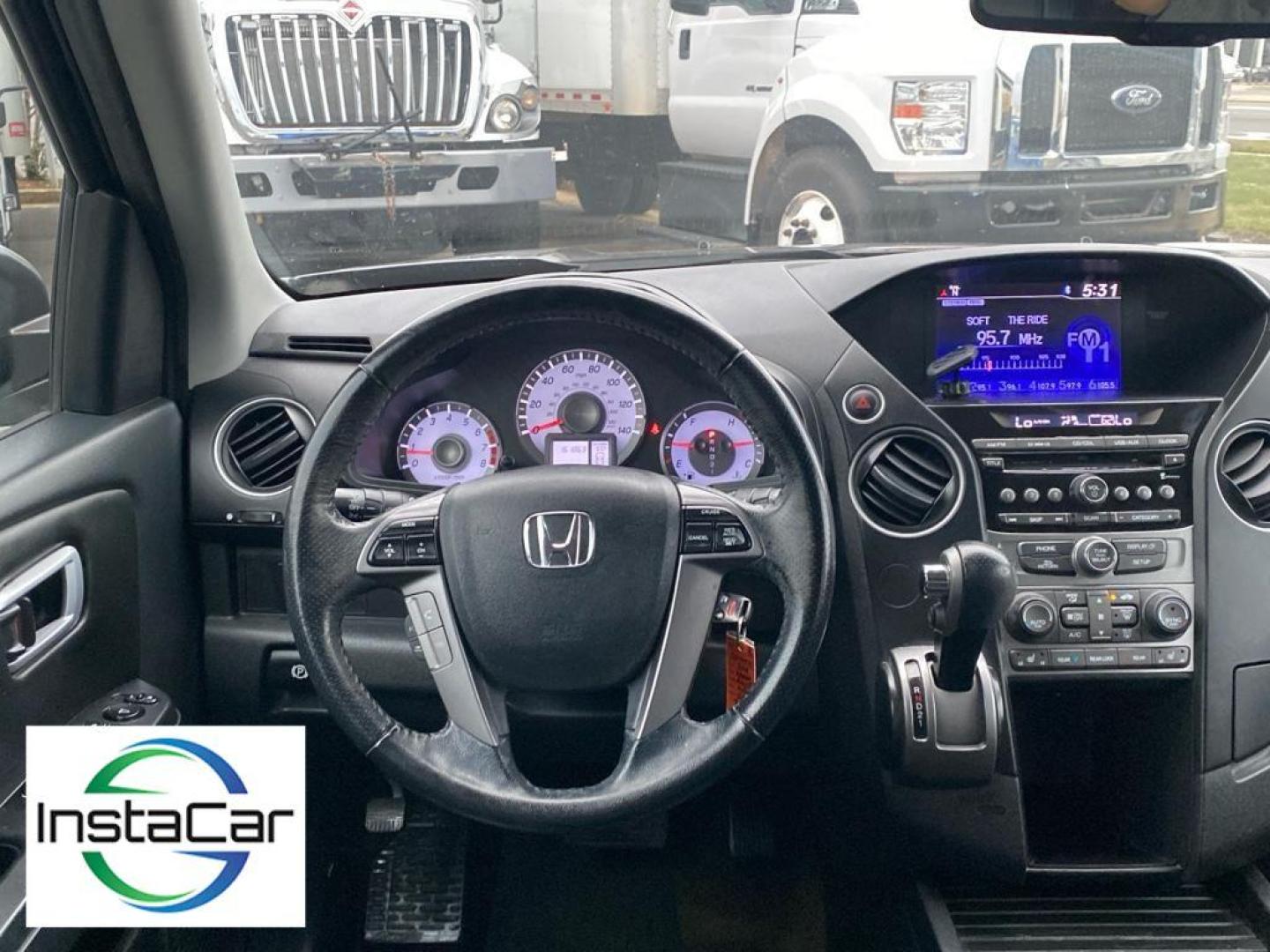 2014 Modern Steel Metallic /Black Honda Pilot EX-L (5FNYF3H53EB) with an V6, 3.5L engine, 5-speed automatic transmission, located at 3147 E Independence Blvd, Charlotte, NC, 28205, 35.200268, -80.773651 - Discover the 2014 Honda Pilot EX-L, a versatile SUV that combines comfort, performance, and advanced technology. Equipped with a robust V6, 3.5L engine, this vehicle delivers a smooth and powerful driving experience, ideal for both city commutes and long road trips.<br><br>The exterior design of the - Photo#29