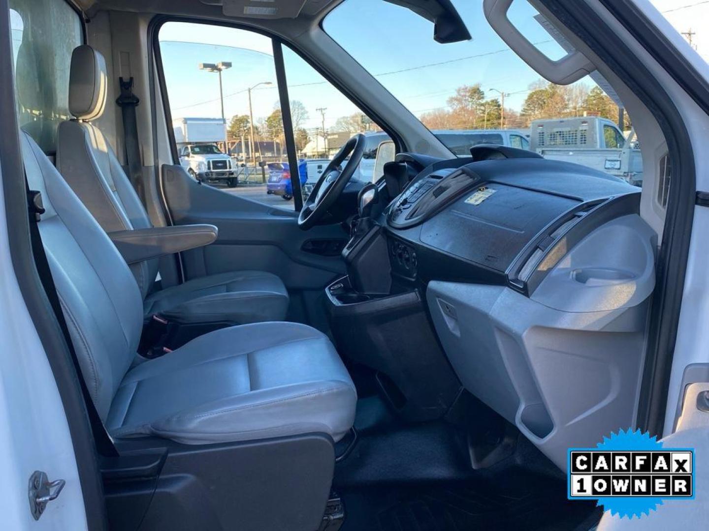 2018 Oxford White /Pewter Ford Transit Chassis Cab Base (1FDBF8ZM5JK) with an V6, 3.7L engine, 6-speed automatic transmission, located at 3147 E Independence Blvd, Charlotte, NC, 28205, 35.200268, -80.773651 - <b>Equipment</b><br>This vehicle is a certified CARFAX 1-owner. See what's behind you with the back up camera on this Ford Transit Chassis Cab. This unit features a hands-free Bluetooth phone system. It has a V6, 3.7L high output engine. This unit shines with clean polished lines coated with an eleg - Photo#23