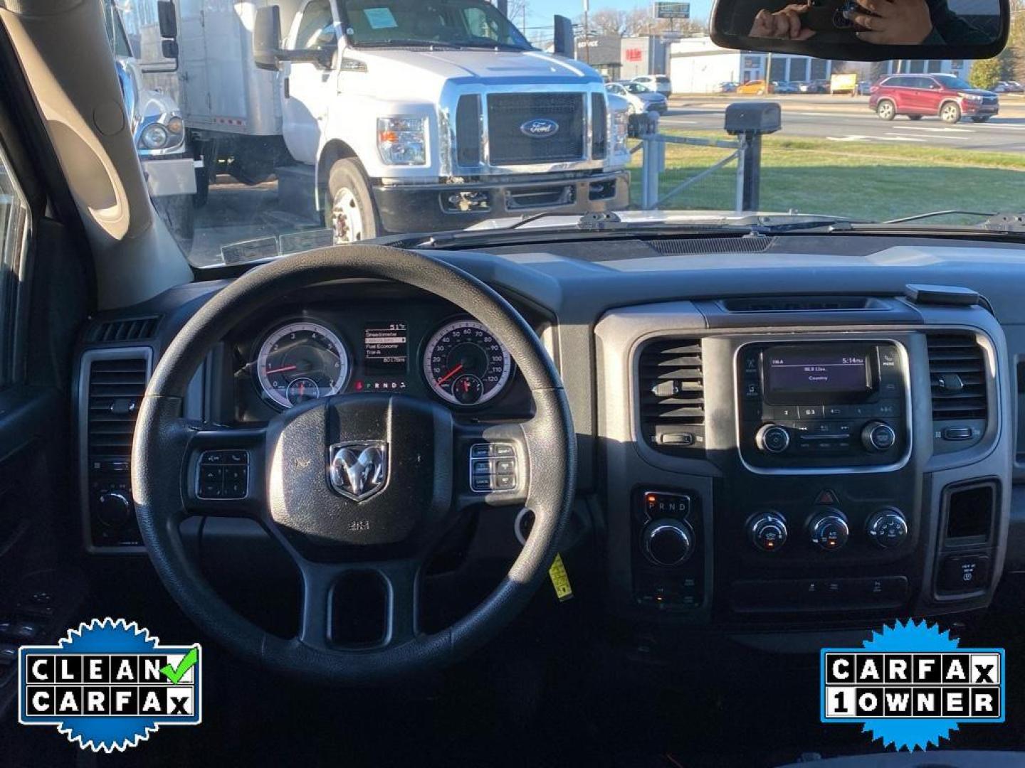 2019 Bright White Clearcoat /Diesel Gray/Black Ram 1500 Classic Tradesman (1C6RR7FG8KS) with an V6, 3.6L engine, 8-speed automatic transmission, located at 3147 E Independence Blvd, Charlotte, NC, 28205, 35.200268, -80.773651 - Rev up your adventures with this rugged and reliable 2019 Ram 1500 Classic! Perfectly blending power and style, this truck is engineered to tackle any terrain with its formidable 4WD capability and robust V6, 3.6L engine. Whether you're cruising down the highway or exploring off-road trails, this Ra - Photo#28